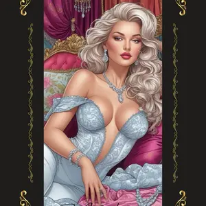 Luxury Boudoir Adult Coloring Book - Elegant Designs & Captivating Characters for Creative Relaxation