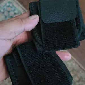 2 Pack Wrist Brace Adjustable Wrist Support Wrist Straps for Fitness Weightlifting Highly Elastic (Black) Good sports helper in gym