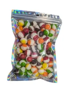 4oz Rainbow Crunchies - Freeze Dried Skittles Candy Snack freeze dried skittles Bonbon Candies freeze dried