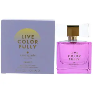 Live Colorfully Sunset by Kate Spade perfume for her EDP 3.3 / 3.4 oz New in Box