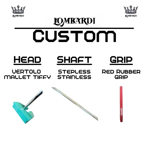 Lombardi Red Rubber Grip