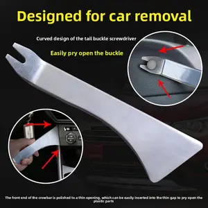 Stainless steel interior pry plate Car audio door removal tool