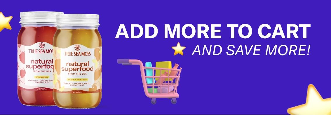 True Sea Moss Irish Sea Moss Gel | Multiple Flavors – Rich in Essential Minerals & Vitamins – supports vitality