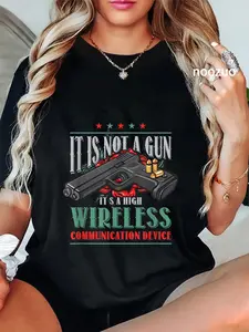 100% Cotton Unisex It´s Not A Gun Meme Wireless Communication Device T-Shirt