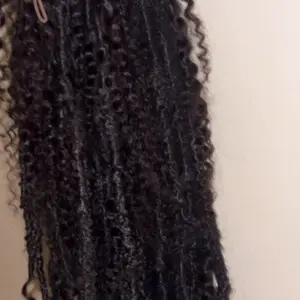 HANDWRAPPED HUMAN DISTRESSED LOCS 30 INCHES