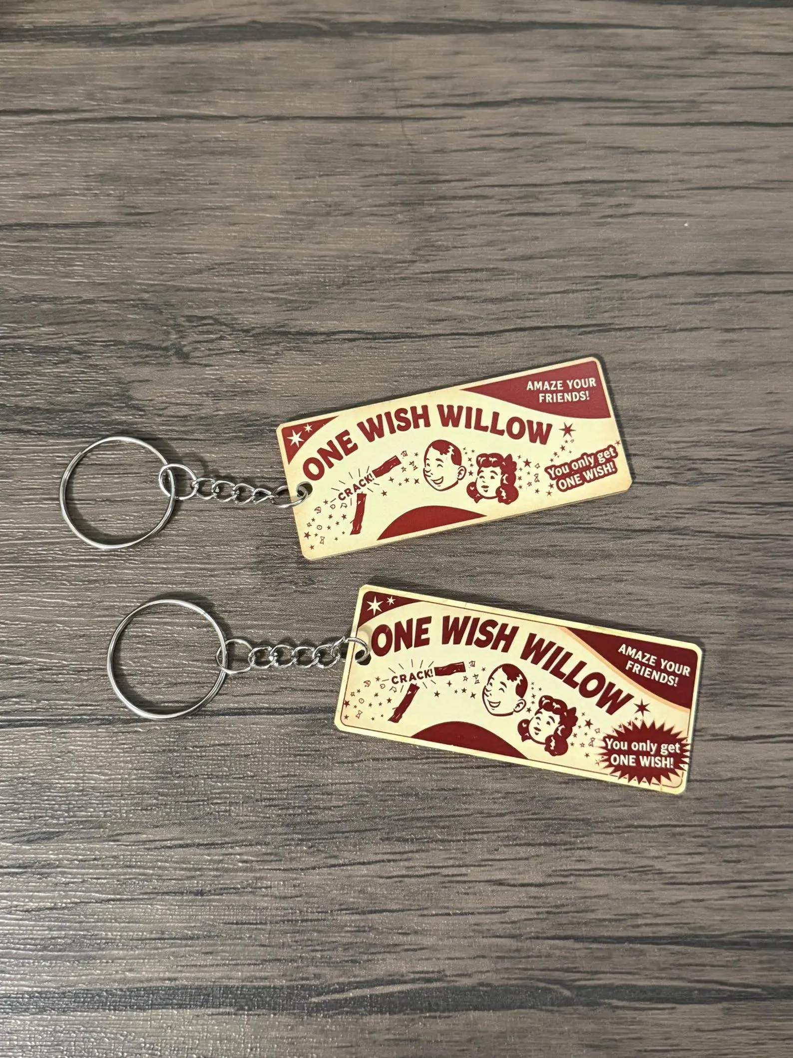Obsession Movie One Wish Willow Acrylic Keychain Horror Movie Gift Car Keychain House Keychain Horror Gift Obsession Movie 2026