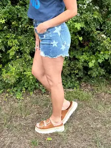Old Glory Cutoff Shorts