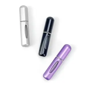 3pcs 5ML Refillable Perfume Atomizer Travel, Portable Mini Pocket Perfume Atomizer Bottle Spray for Women Mens Small Mister Spray Bottle for Travel Accessories