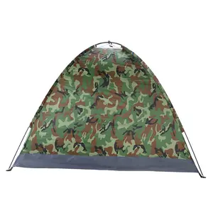 Person Camping Dome Tent Camouflage