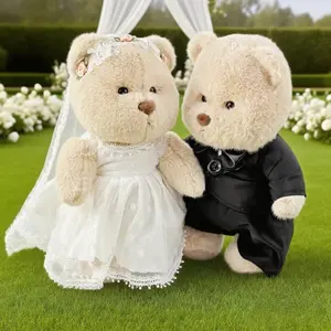 1count 11.81in Couple Dolls, Wedding Gift, Bridal Shower Decorations, Engagement Present, Party Favors, Valentine's Day Gift for Girlfriend