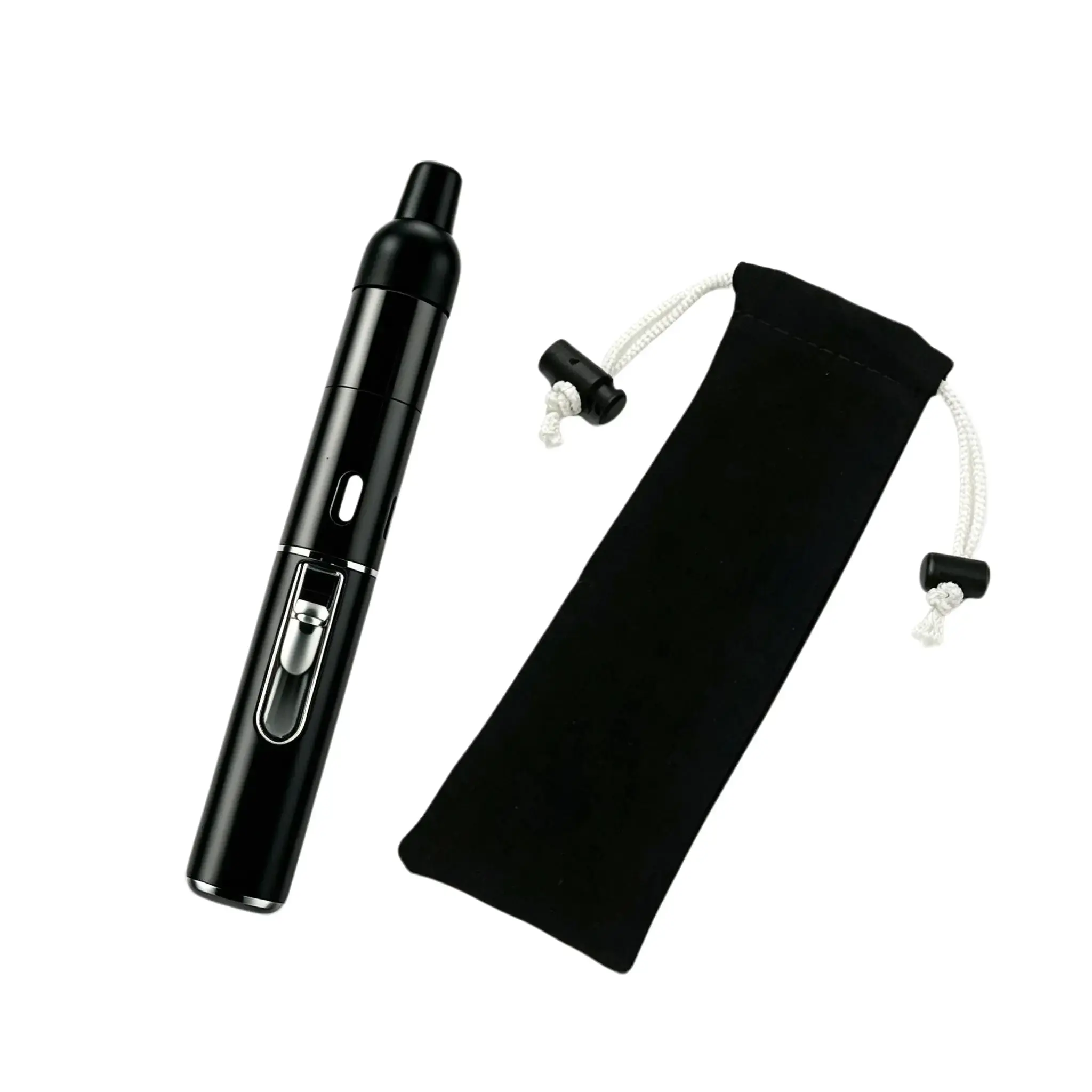 Slim Pen-Style Hand Lighter, Portable Wind-Resistant Fire Starter with Protective Storage Pouch for Outdoor Camping, Home DIY Maintenance & Emergency Essentials (Camp Kitchen Stove Accessory)