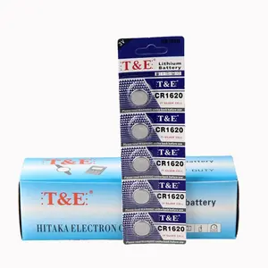 1620 3v Button Battery, Cr1620 3v Battery for Fitness Devices, Watches, Alkaline Replacement Battery, Batch Number 20241001