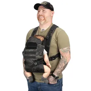 Tactical Baby Gear Tactical Baby Carrier for Dads – Ergonomic, Hip Healthy & Comfortable for Infants and Toddlers (8–33 lbs)