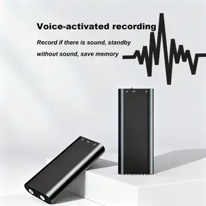 16GB  Mini Voice-Activated Recorder   Portable Audio Recording Pen for Lectures   Meetings