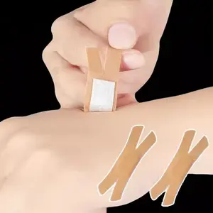 New X-shaped Special-shaped Protective Patch Fingertip Wound Patch High Elastic Breathable Bandage Joint Anti-wear Foot Patch Portable for Small Wound Uses