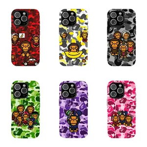 Bape Protective Camo Case. Impact Dispersion. Glossy Armor Finish