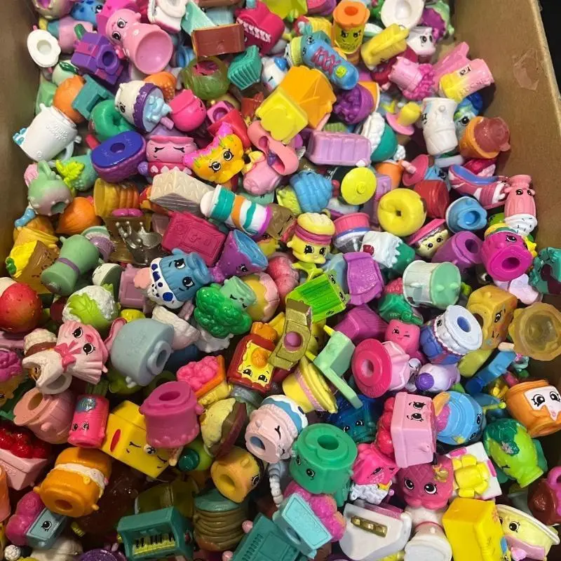 Shopkins Shopping Elf Toy Bulk Mini Figurines 20Pcs Miniature Toys Collectibles Kids Gifts
