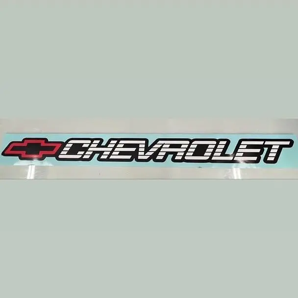 Chevrolet 48" Length Official Brand Sticker for Cars and Trucks