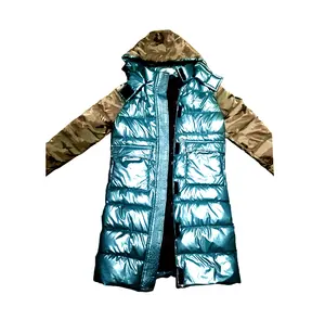 Men's Tiffany Blue Soldier Trench Puffer