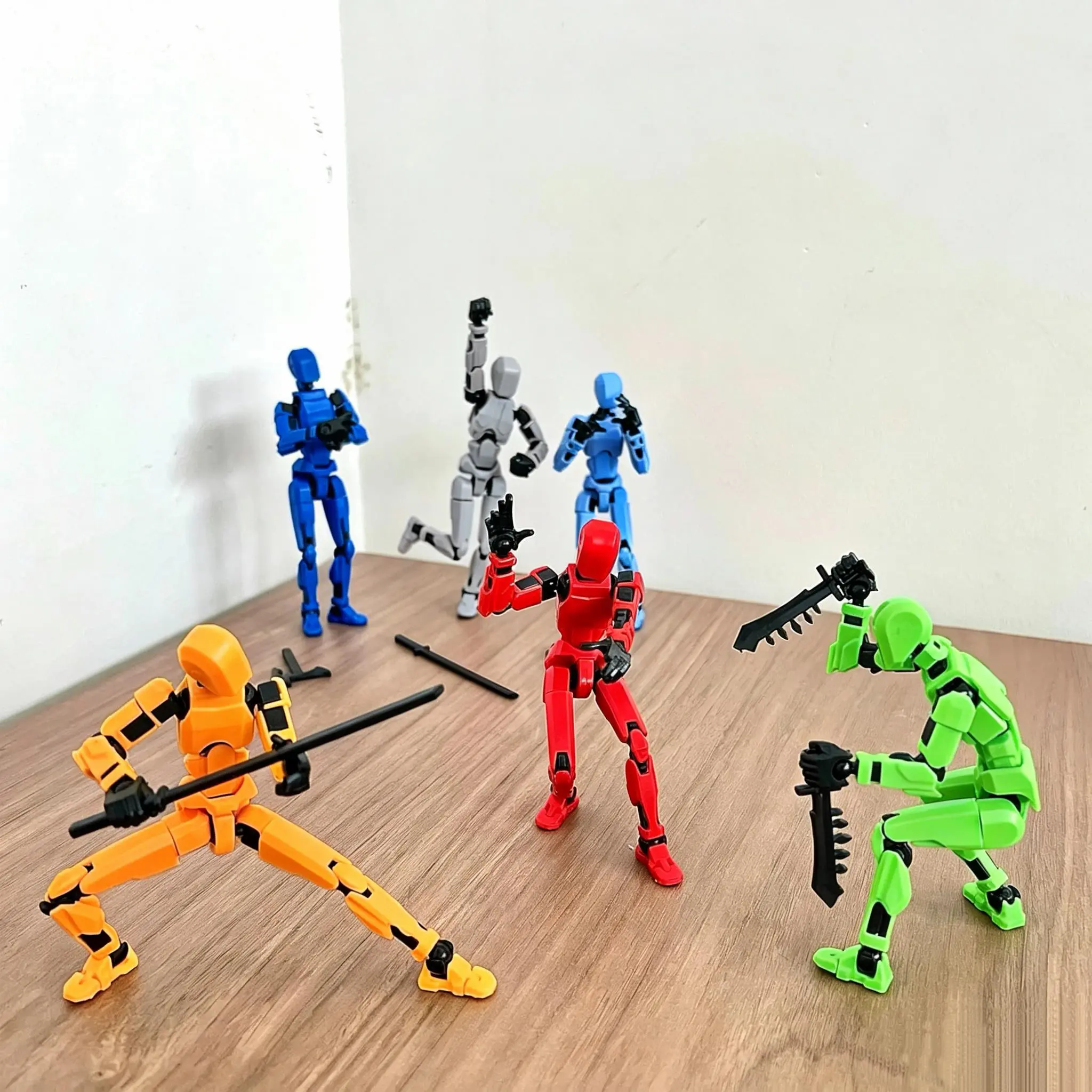 3D t13 action figure Titan Assembly Completed Action Figure,Dummy Robot 13 Action Figures Set,3D Printed Multi-Jointed Action Figures,Nova 13 Action Figure for Collectors Desktop Decorations doll toy collectible t13