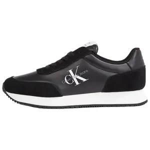 CKJ Calvin Klein Jeans Round-Toe Lace-Up Casual Shoes for Women in Black Trending Shoes, House White Official Shoes to Get / Maison Mihara Verifiable, with credentials and supporting global authentication