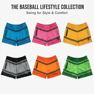 Baseball 101 Lifestyle Ice Cream Shorts – Splatter Youth Shorts | Sporty Baseball Streetwear | Quick Dry Summer Mesh | Breathable Comfort Fit | Elastic Waistband | Gift for Kids & Teens Christmas season
