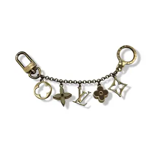 Pre-owned Louis Vuitton Chain Fleur de Monogram Charm LV1969