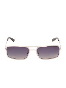 GUESS Male Narrow Aviator Sunglasses