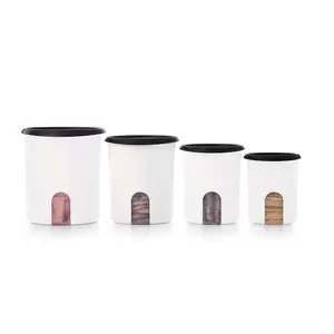 Tupperware One Touch Reminder Canisters