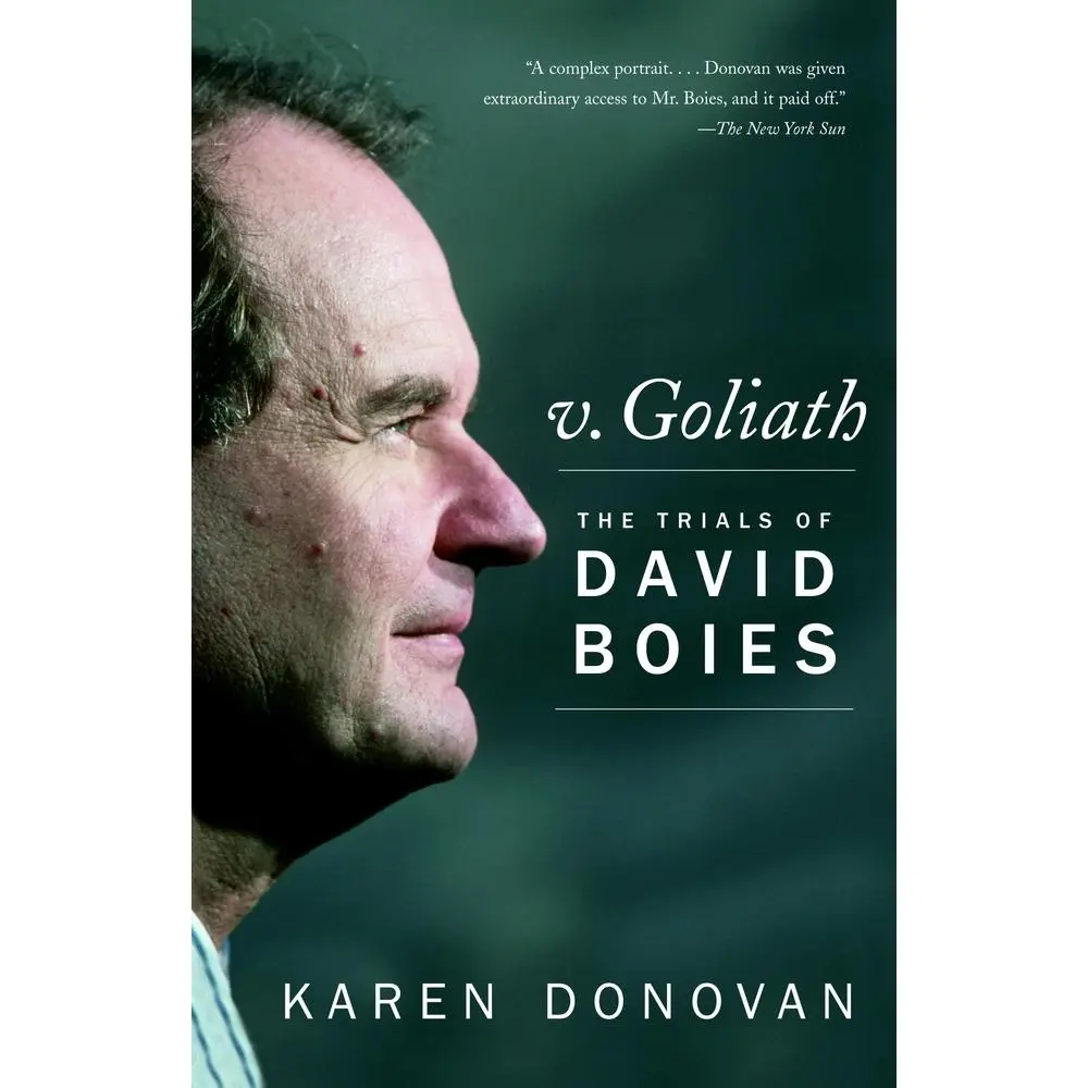USED-V. Goliath: The Trials of David Boies by Donovan, Karen (Paperback)
