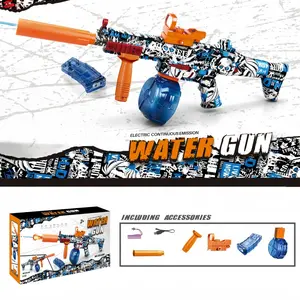 Graffiti Electric Water Gun, Automatic Continuous Spray, Large Capacity Magazine, Summer Outdoor Pool Beach Toy, Unisex Gift