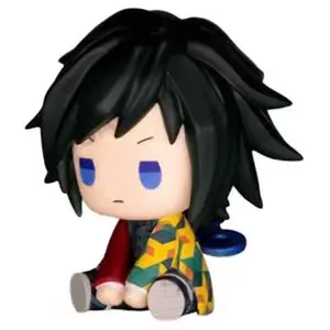 Genuine Action Figure Demon Slayer Kimetsu No Yaiba Akaza Kochou Shinobu Gacha Figure Model Toys