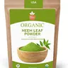 Neem Powder – 4 oz. - Certified USDA Organic -Non-GMO - Fresh Dried Neem Leaves Powder for Healthy Hair and Skin - Azadirachta Indica Ayurvedic Herb for Overall Wellbeing Supplement