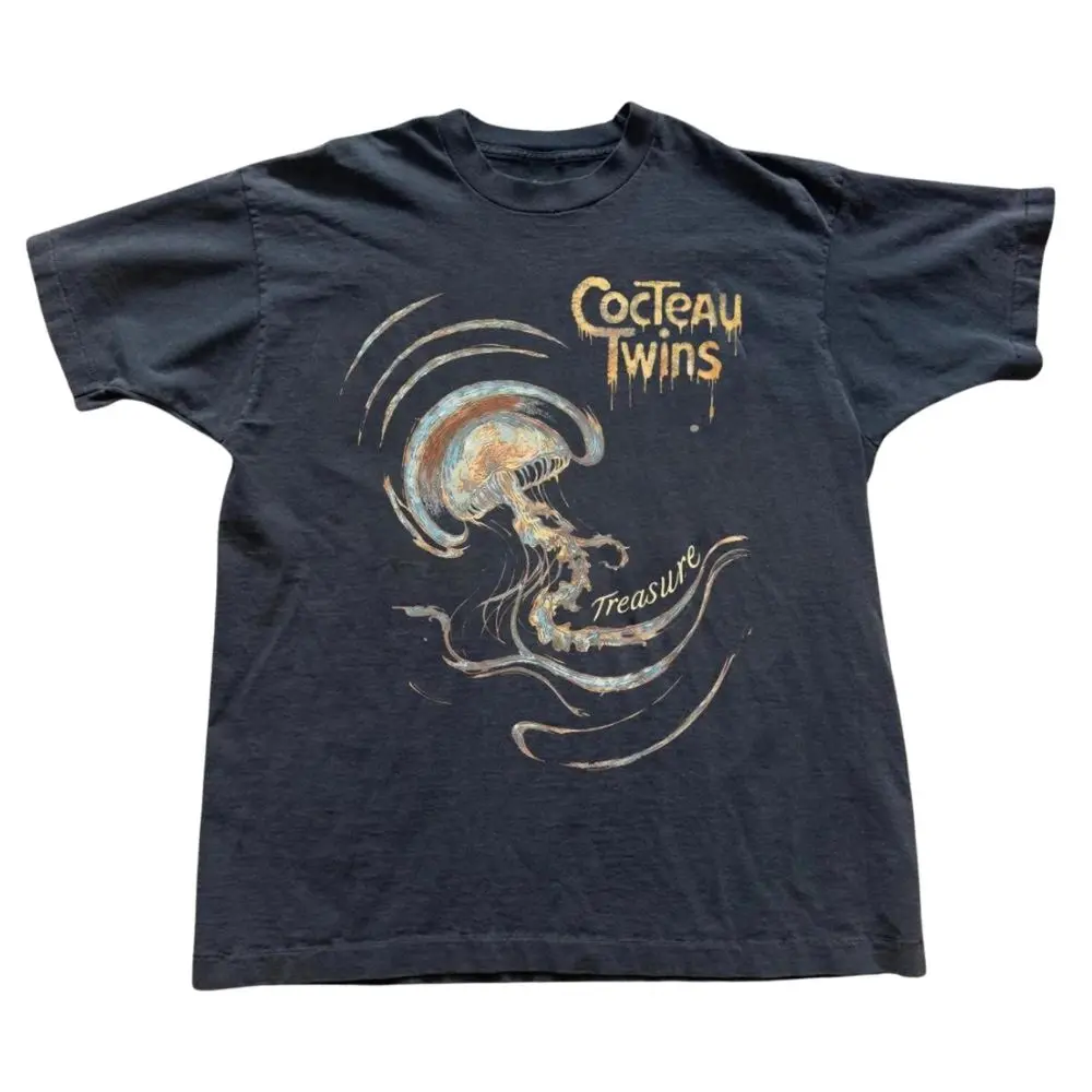 The Cocteau Twins Vintage T-Shirt, Shirt, Dark Wave Dream Pop Music T-Shirt, Cat Lover Gift, Funny Insect Shirt, Gift for Men, Gift for Women, Crew Neck T-shirt, Trending T-shirt
