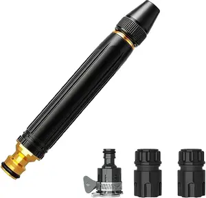 Heavy Duty Adjustable Twist Nozzle Home High Pressure Car Wash Water Gun, 2026 New Heavy High Pressure Washer Gun, Adjustable Booster High-Pressure Car Washing Water Nozzle for Outdoor Cleaning, Watering Plants and Car Washing
