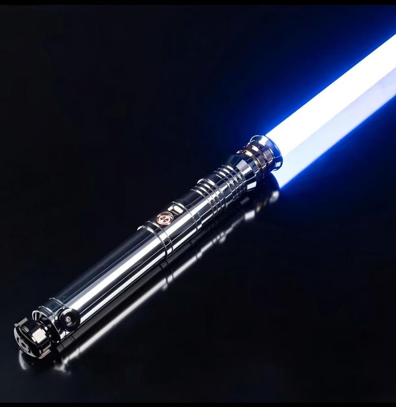 MightyBeanz Metal Handle Darth Revan Lightsaber 92cm PC Blade App Controlled Role Playing Outdoor Sports Dueling Toy with Custom Soundboard Pixel FX Sword Durable Steel
