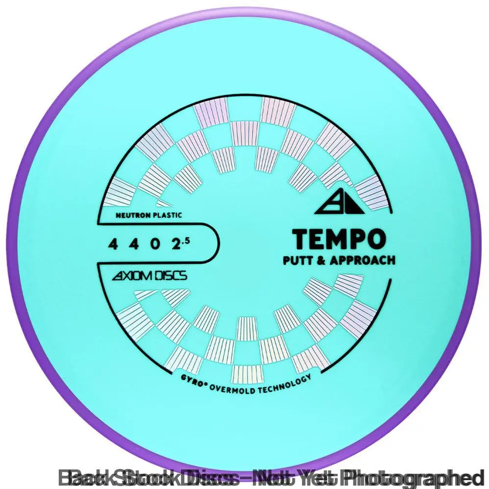 Axiom PLC Neutron Tempo Putter (Stock Stamp) [Back Stock Inventory - Disc and Stamp Color WILL VARY]