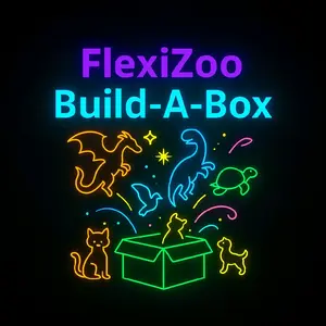 FlexiZoo Build-A-Box | Articulated Dragons, Animals & Fidget Toys – Seasonal Designs