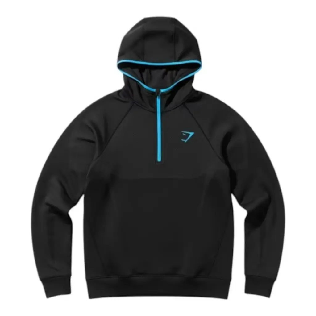 Black/Blue Hoodie