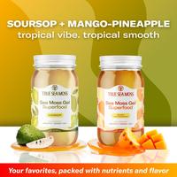 Soursop + Mango-Pineapple