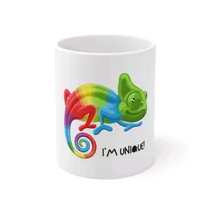 I'm Unique Chameleon Ceramic 11oz Mug