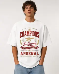 Red & White Soccer Matchday Shirt, Vintage Football Graphic Tee, Retro Fan Streetwear, Game Day Supporter Gift Tee