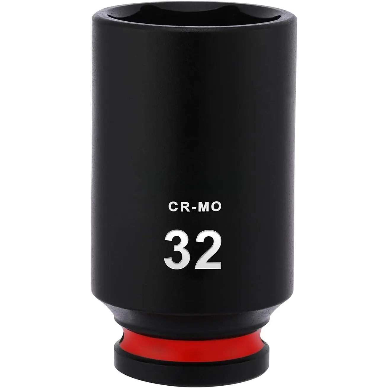 1/2" Drive x 32mm Deep  Socket, 6-Point, Metric, CR-MO