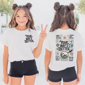 Your Way's Better Christian Shirt, Proverbs 16:9, Religious Youth Tee