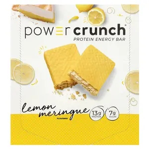 BNRG Power Crunch®, Protein Energy Bar, Lemon Meringue, 12 Bars, 1.4 oz (40 g) Each
