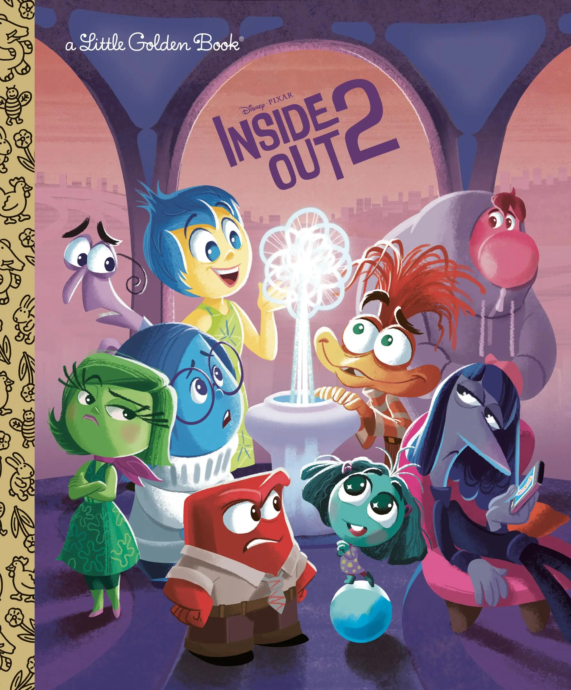 Disney/Pixar Inside Out 2 Little Golden Book -- Cynthea Liu - Hardcover