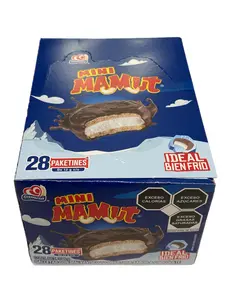 Gamesa Mini Mamut – 28 Pack – Mexican Chocolate-Coated Marshmallow Cookies – 11.85 oz (336 g)