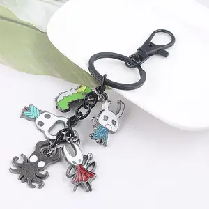 pyrimid  SONGCHANGJEWELRY Knight Alloy Enamel Keychain Merch - Halloween Cosplay Costume Accessories - Women Men Jewelry Gift