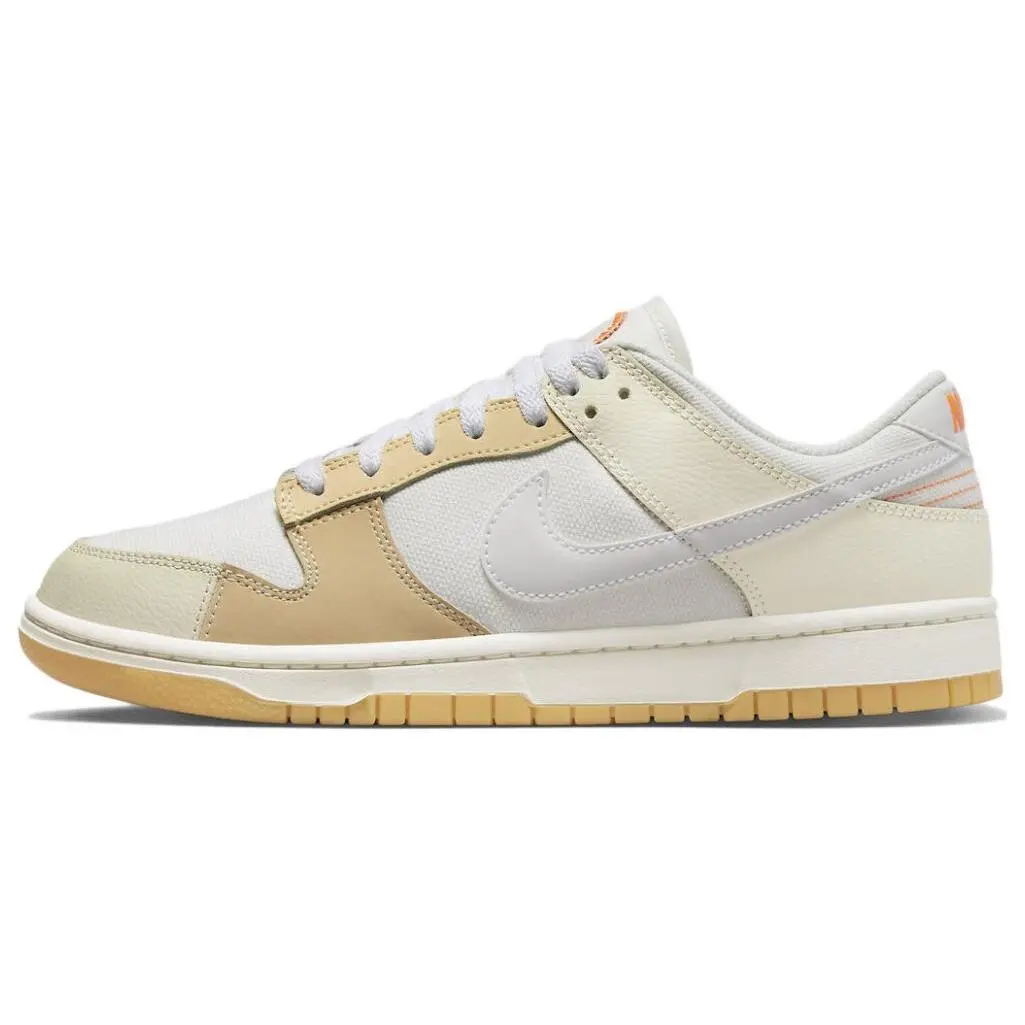 Nike Dunk Low Se Patchwork If Lost Return To Trendy Skate Shoes Unisex White FJ5475-100