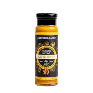 The Cultured Carrot Asian Carrot Ginger & Turmeric Fermented Dressing with Avocado Oil - Rooting For You - US Product